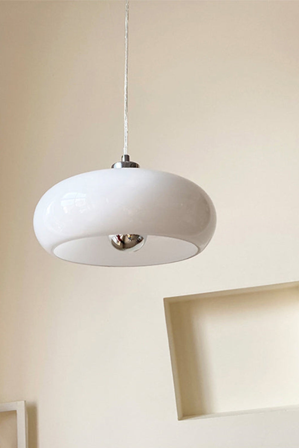 Vintage Bauhaus Glass Pendant Light - everlamps