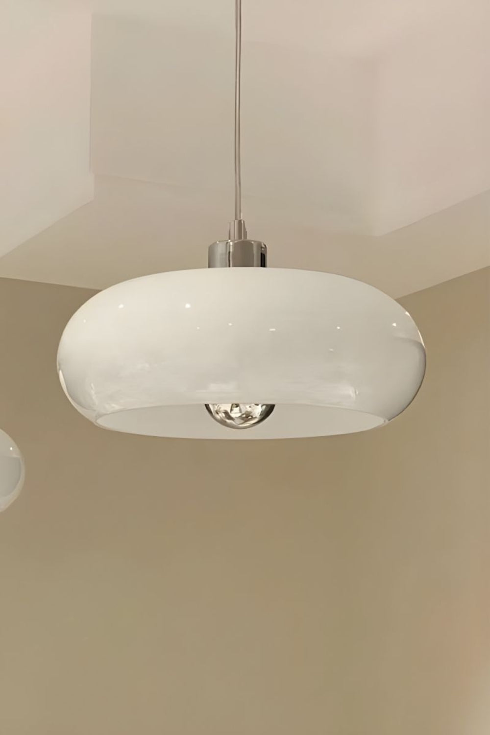 Vintage Bauhaus Glass Pendant Light - everlamps