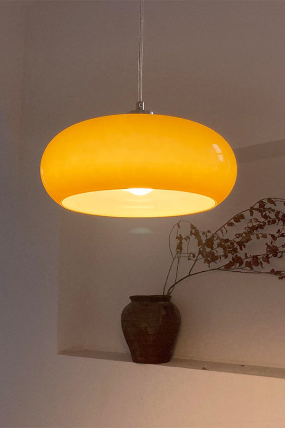 Vintage Bauhaus Glass Pendant Light - everlamps