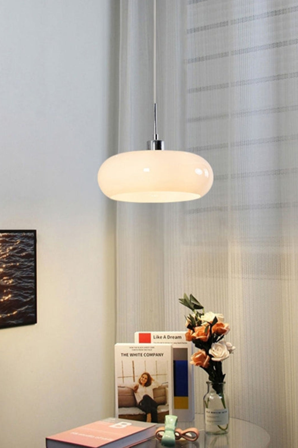 Vintage Bauhaus Glass Pendant Light - everlamps