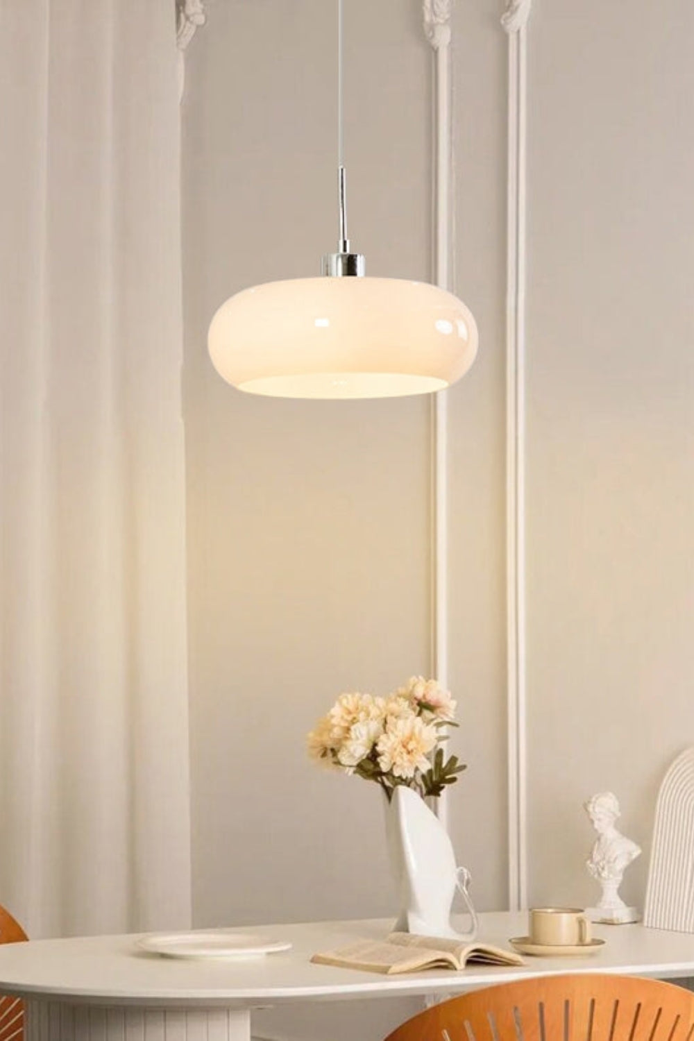 Vintage Bauhaus Glass Pendant Light - everlamps