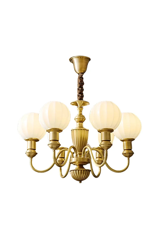Vintage Brass Chandelier | everlamps