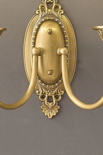 Vintage Candle Brass Wall Lamp - view 10 | everlamps