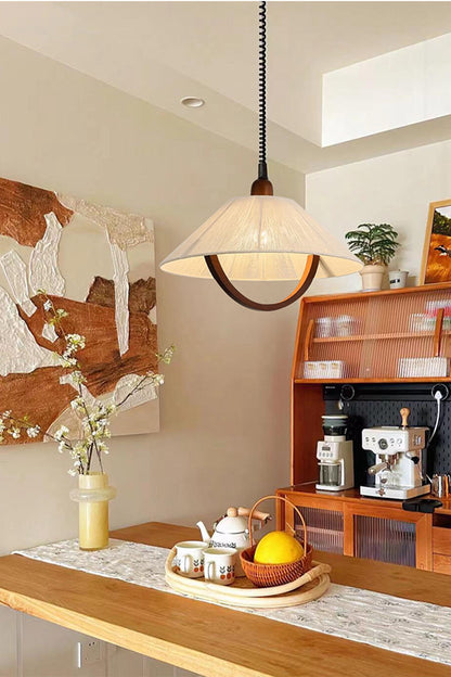 Vintage Cotton Pendant Lamp - view 21 | everlamps