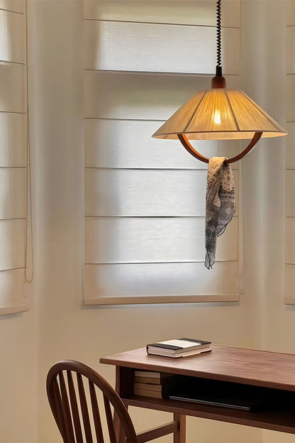 Vintage Cotton Pendant Lamp - view 8 | everlamps