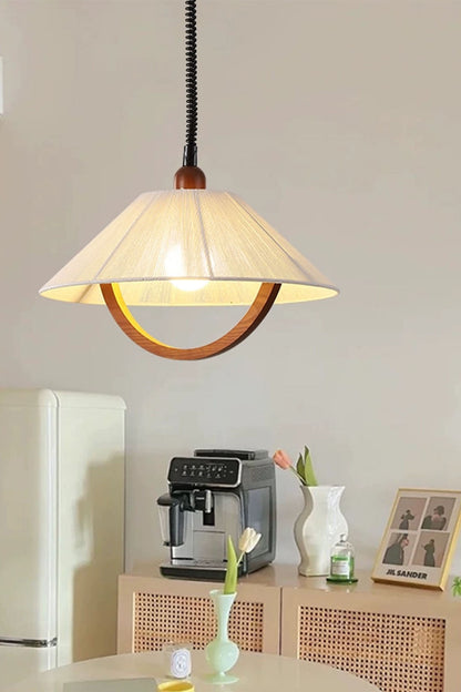 Vintage Cotton Pendant Lamp - view 9 | everlamps