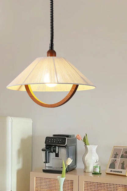 Vintage Cotton Pendant Lamp - view 12 | everlamps