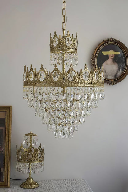 Vintage Crystal Chandeliers - everlamps