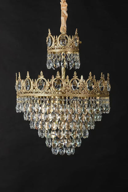 Vintage Crystal Chandeliers - everlamps