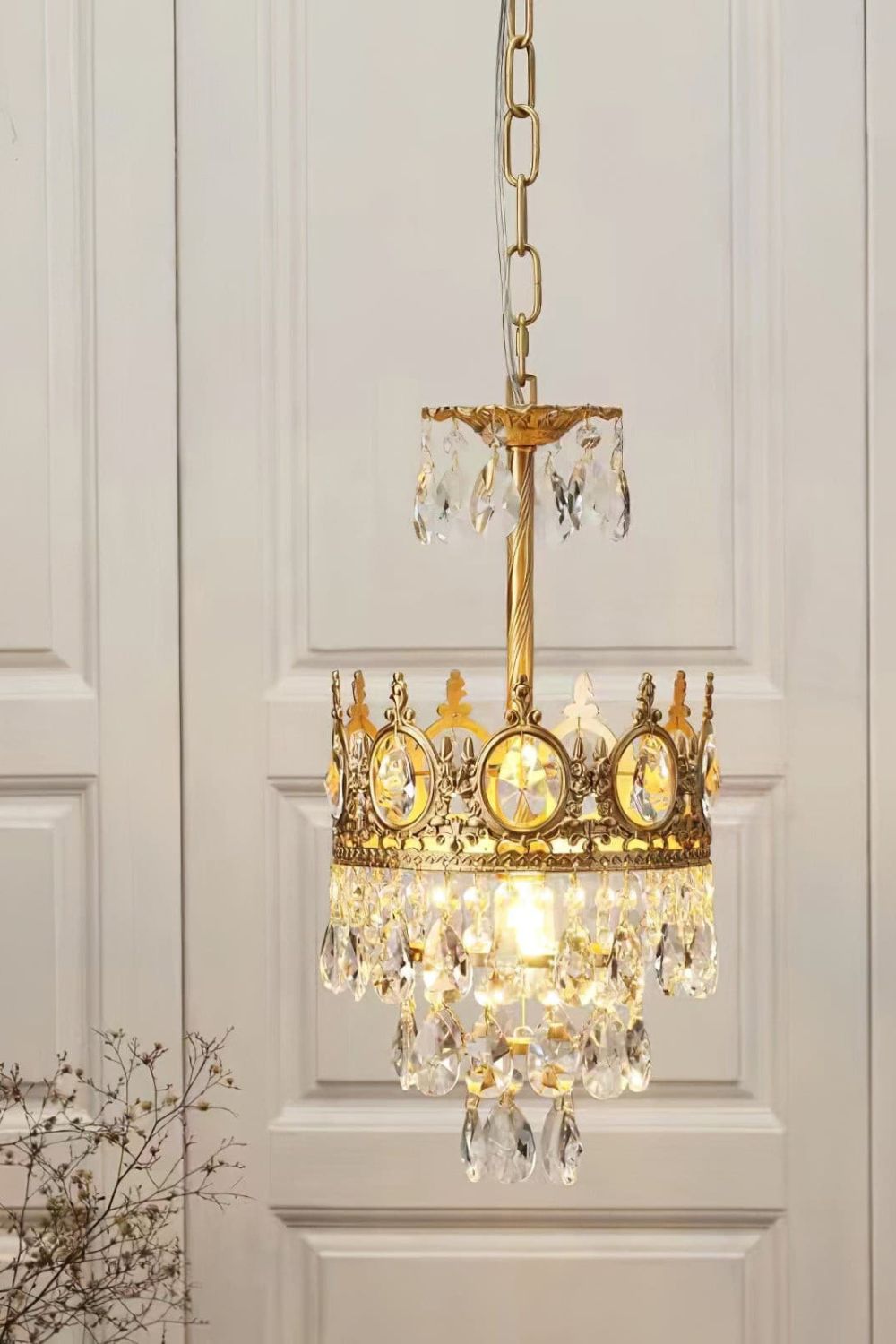 Vintage Crystal Chandeliers - everlamps