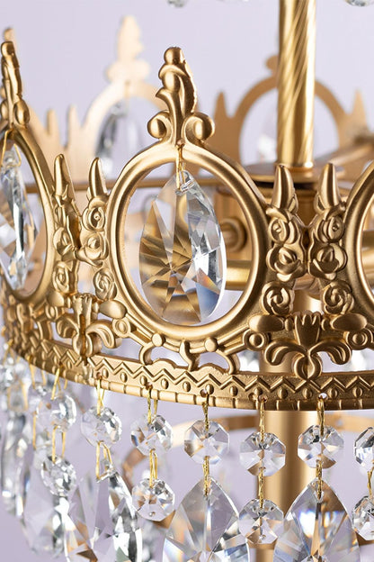 Vintage Crystal Floor Lamp - everlamps