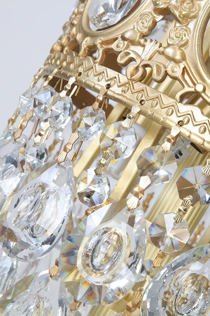 Vintage Crystal Floor Lamp - everlamps