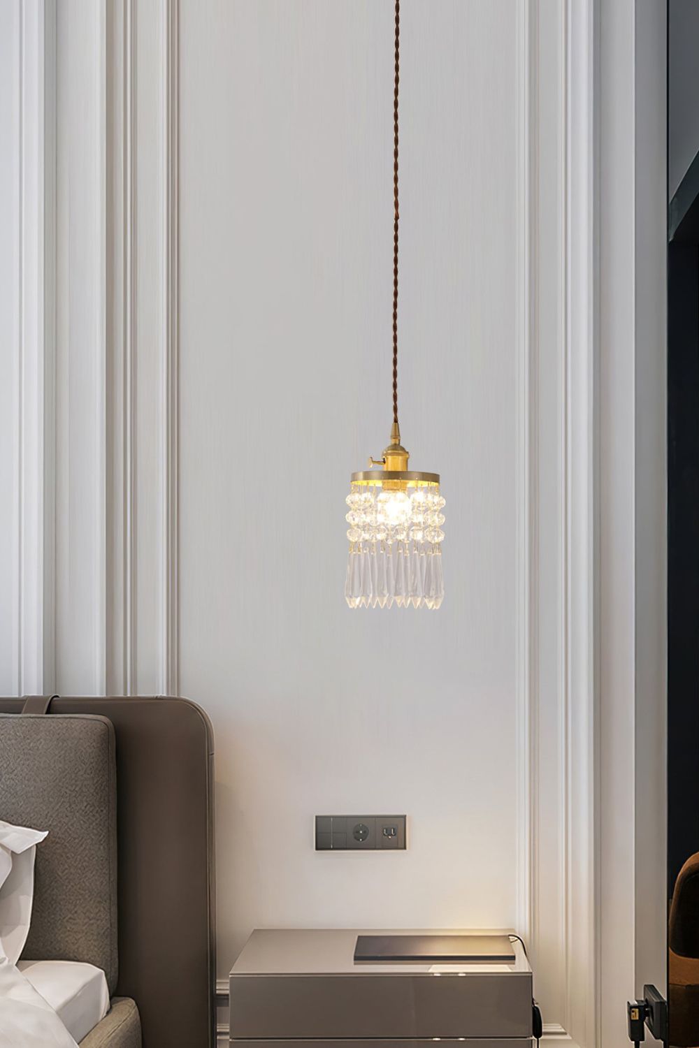 Vintage Crystal Pendant Lamp - everlamps