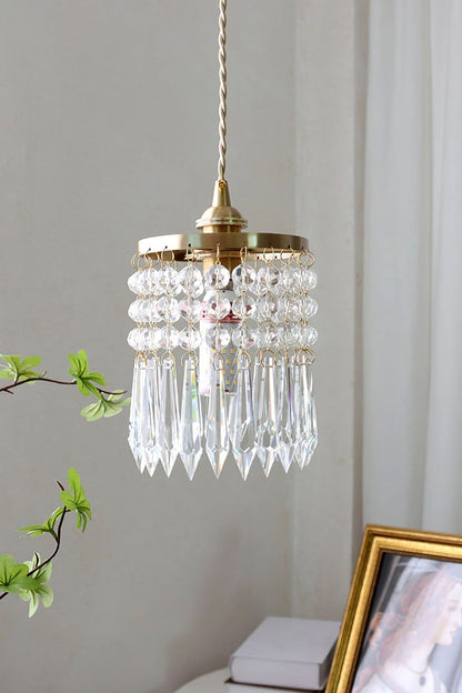 Vintage Crystal Pendant Lamp - everlamps