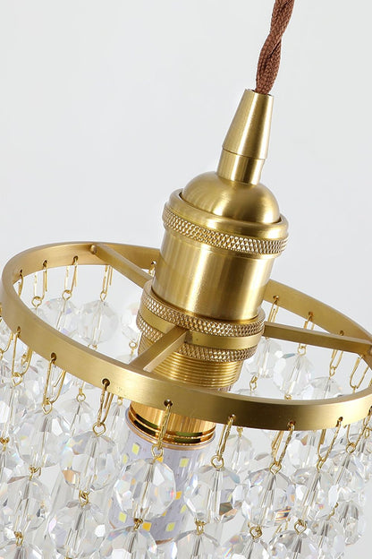 Vintage Crystal Pendant Lamp - everlamps