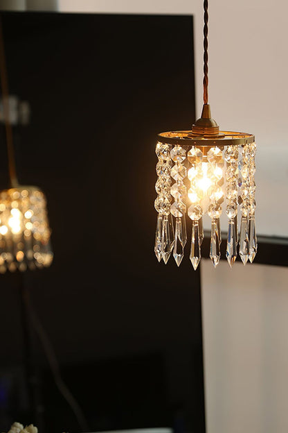Vintage Crystal Pendant Lamp - everlamps