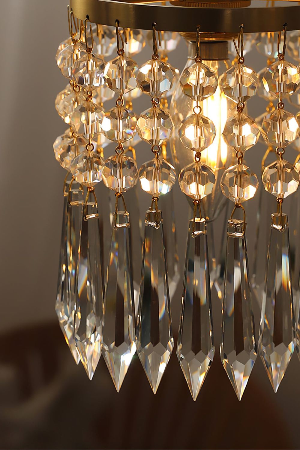 Vintage Crystal Pendant Lamp - everlamps