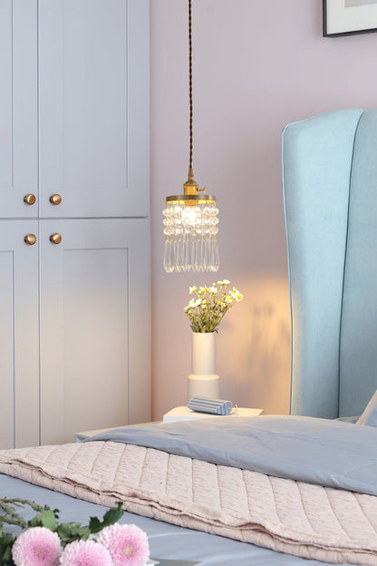 Vintage Crystal Pendant Lamp - everlamps