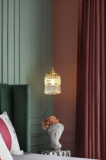 Vintage Crystal Pendant Lamp - everlamps