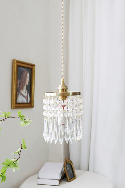 Vintage Crystal Pendant Lamp - everlamps