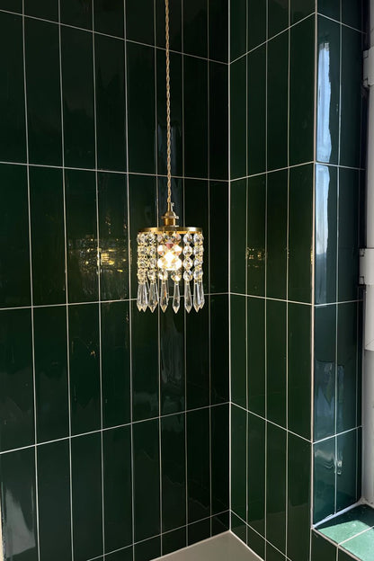 Vintage Crystal Pendant Lamp - everlamps