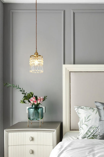 Vintage Crystal Pendant Lamp - everlamps