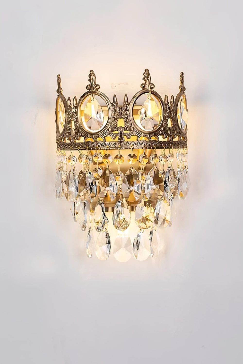 Vintage Crystal Sconce - everlamps