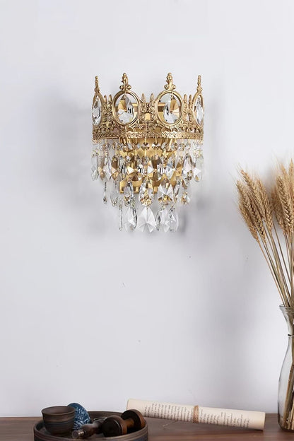 Vintage Crystal Sconce - everlamps