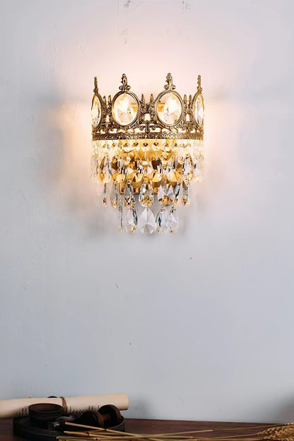 Vintage Crystal Sconce - everlamps