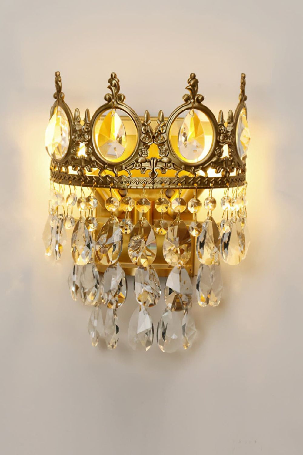 Vintage Crystal Sconce - everlamps