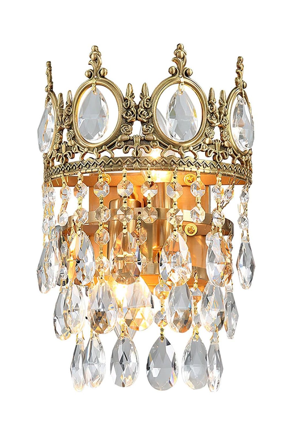 Vintage Crystal Sconce - everlamps