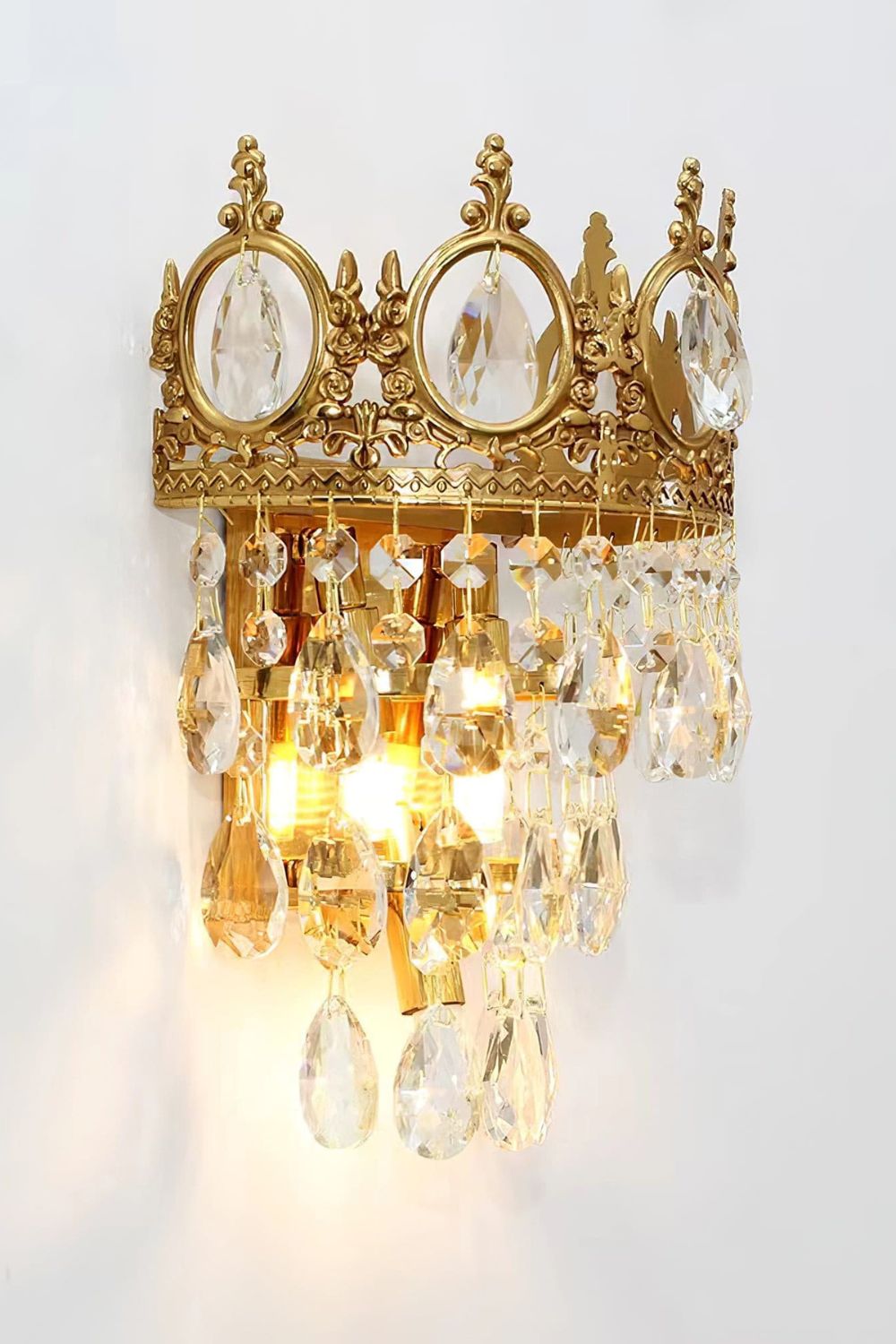 Vintage Crystal Sconce - everlamps