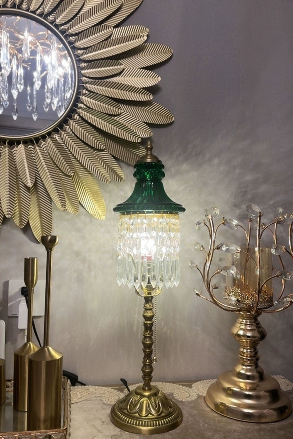 Vintage French Victorian Table Lamp - view 18 | everlamps