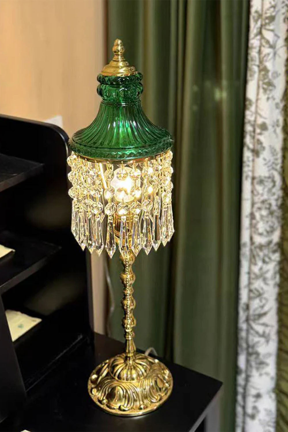 Vintage French Victorian Table Lamp - view 16 | everlamps