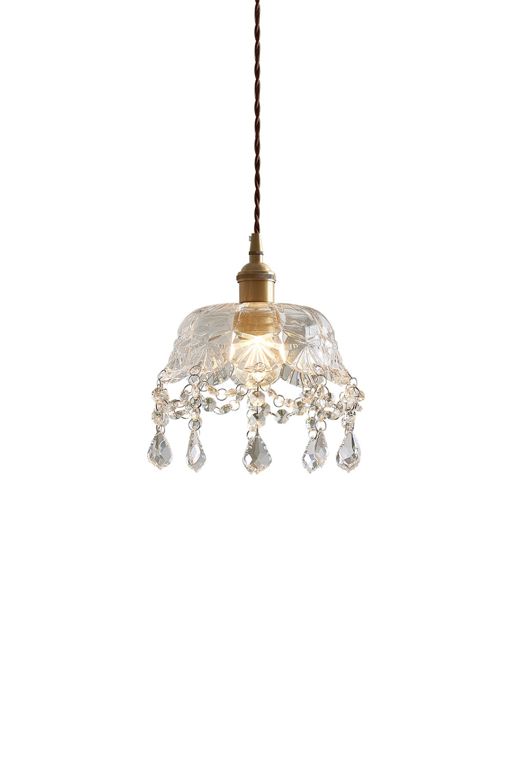 Vintage Glass Jewel Pendant Light | everlamps