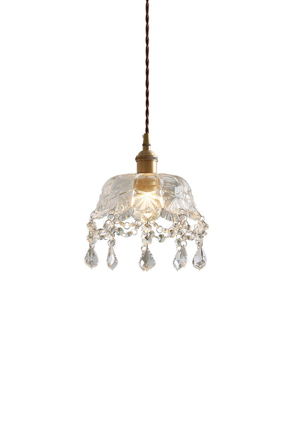 Vintage Glass Jewel Pendant Light | everlamps