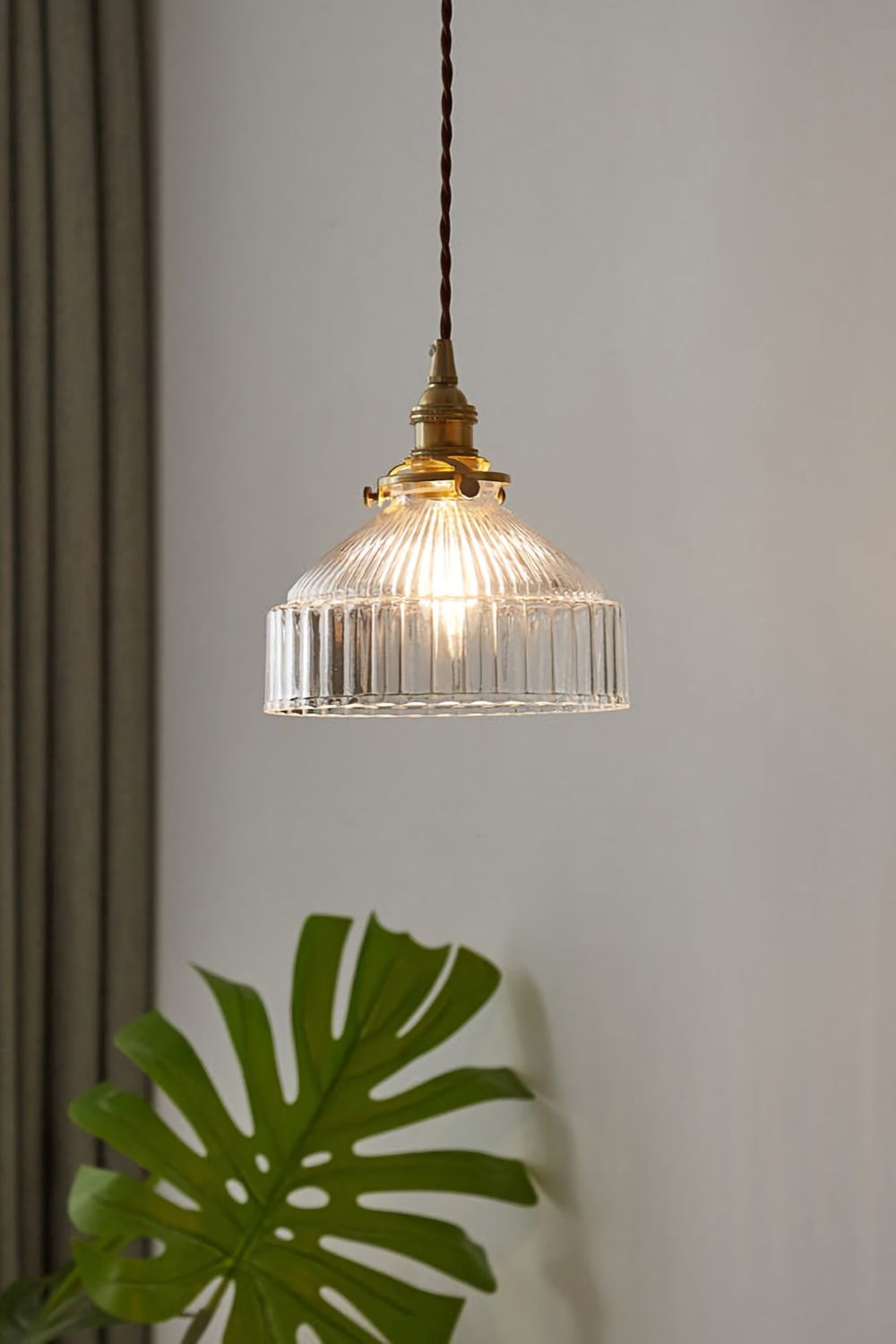 Vintage Glass Pendant Light - everlamps