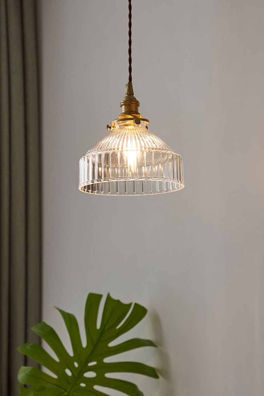 Vintage Glass Pendant Light - everlamps