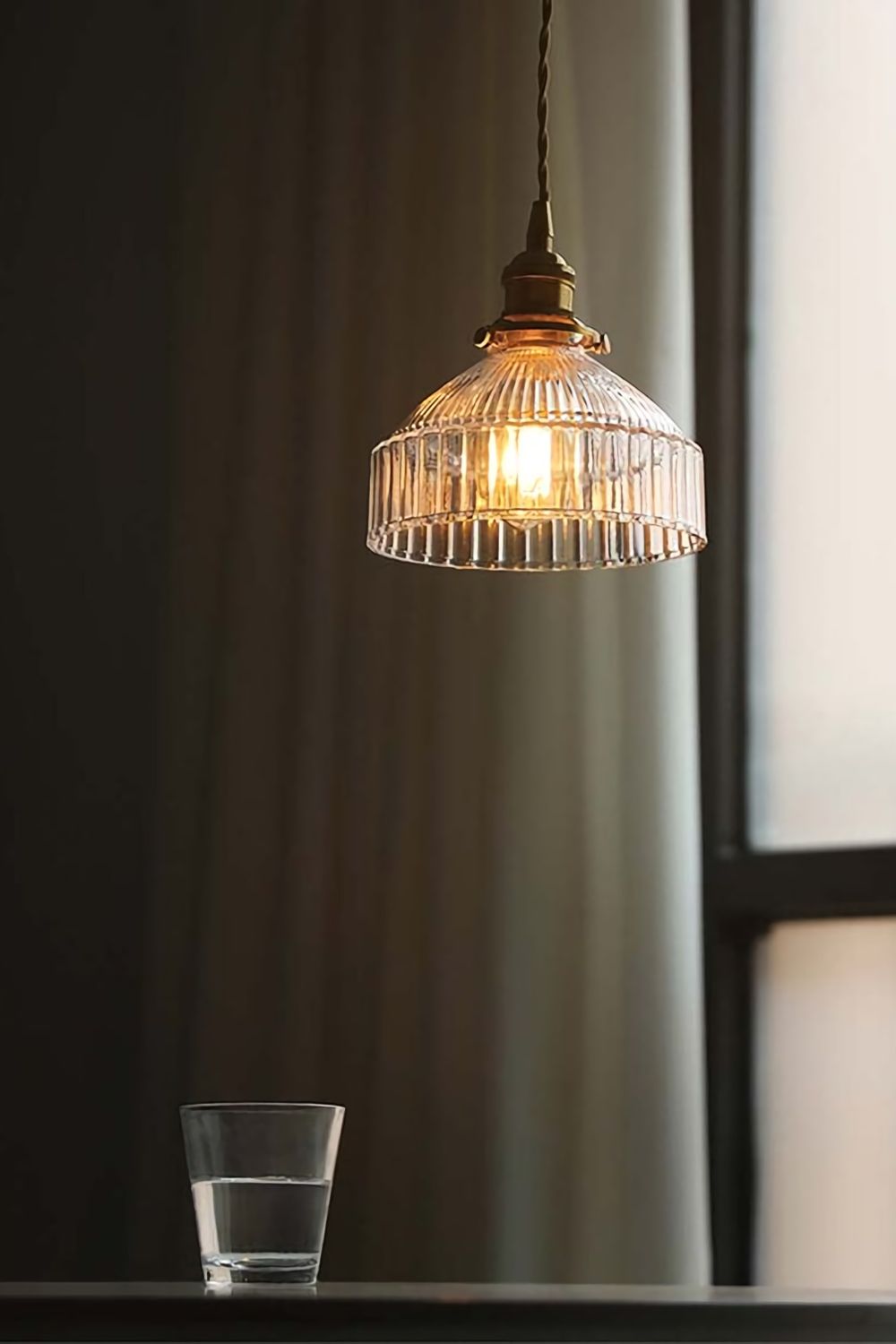 Vintage Glass Pendant Light - everlamps