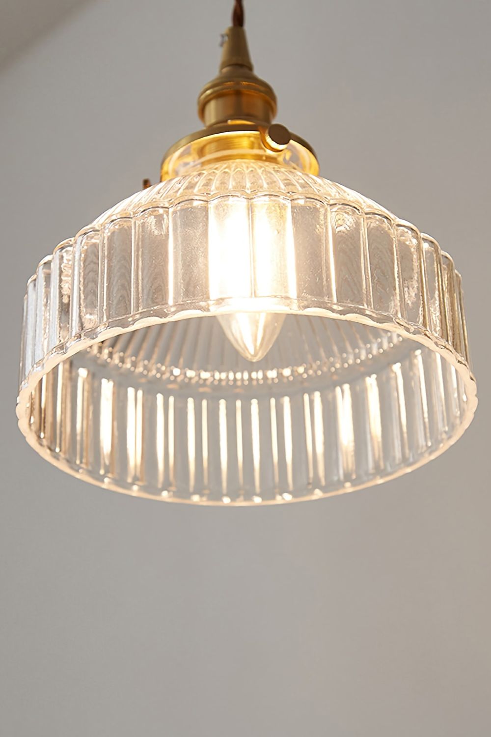 Vintage Glass Pendant Light - everlamps