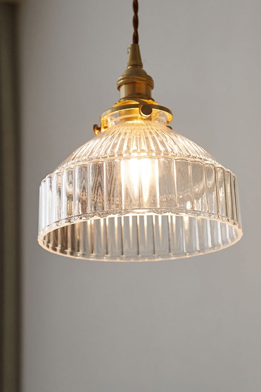 Vintage Glass Pendant Light - everlamps