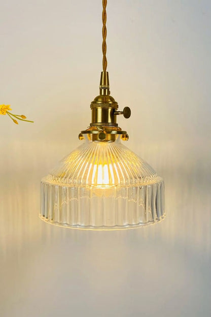 Vintage Glass Pendant Light - everlamps