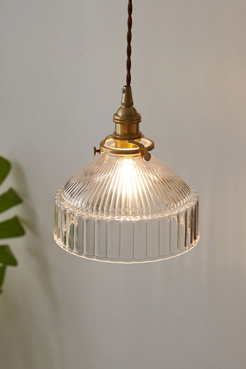 Vintage Glass Pendant Light - everlamps
