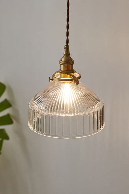 Vintage Glass Pendant Light - everlamps
