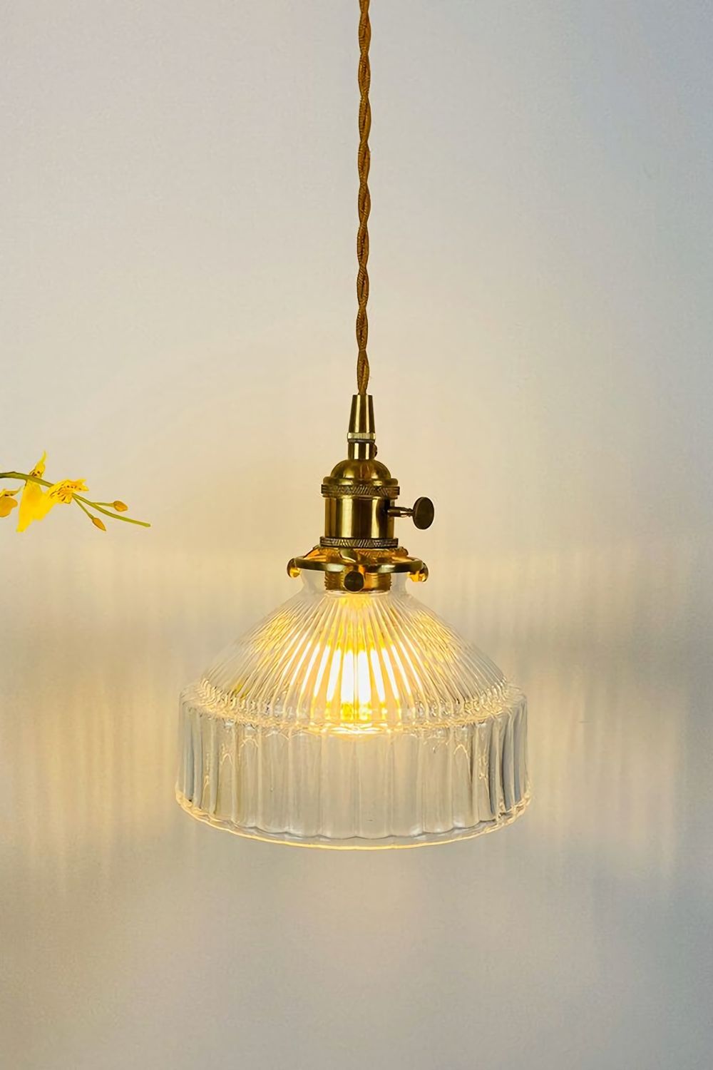 Vintage Glass Pendant Light - everlamps