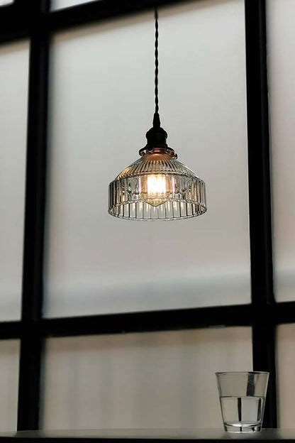 Vintage Glass Pendant Light - everlamps
