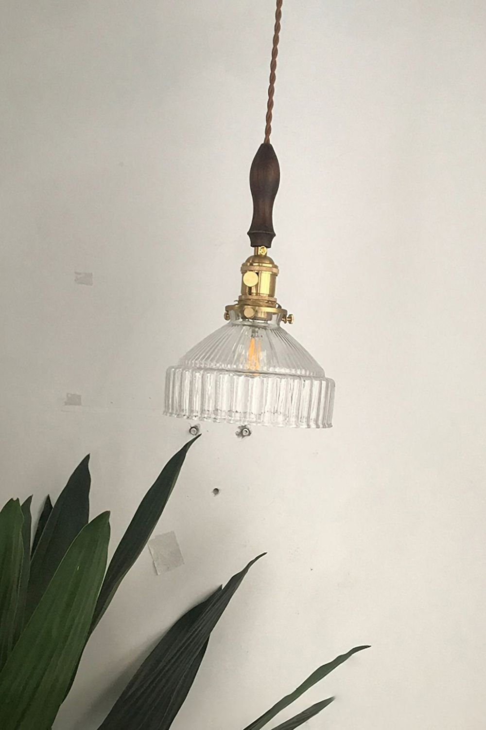 Vintage Glass Pendant Light - everlamps
