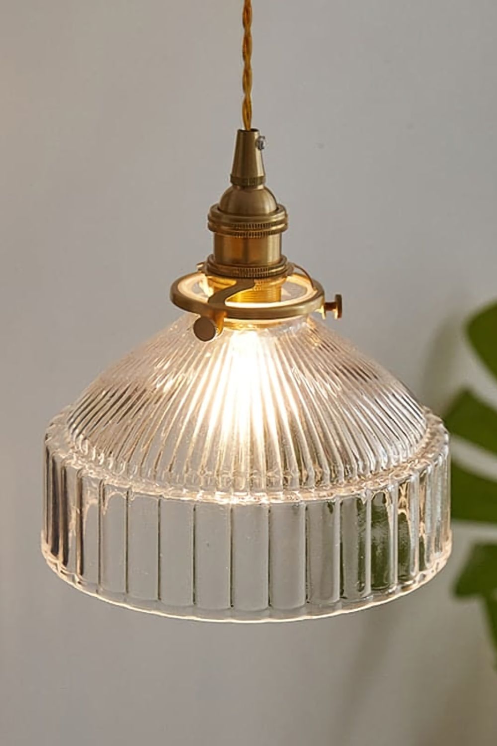 Vintage Glass Pendant Light - everlamps