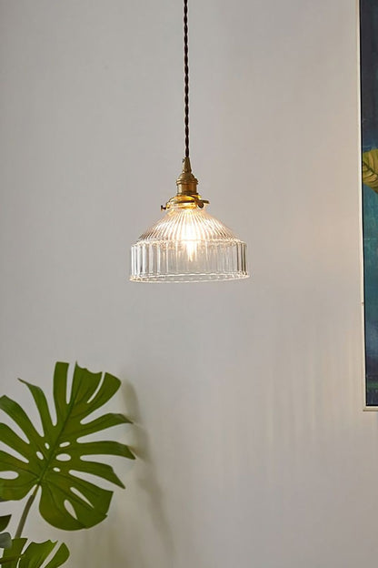 Vintage Glass Pendant Light - everlamps