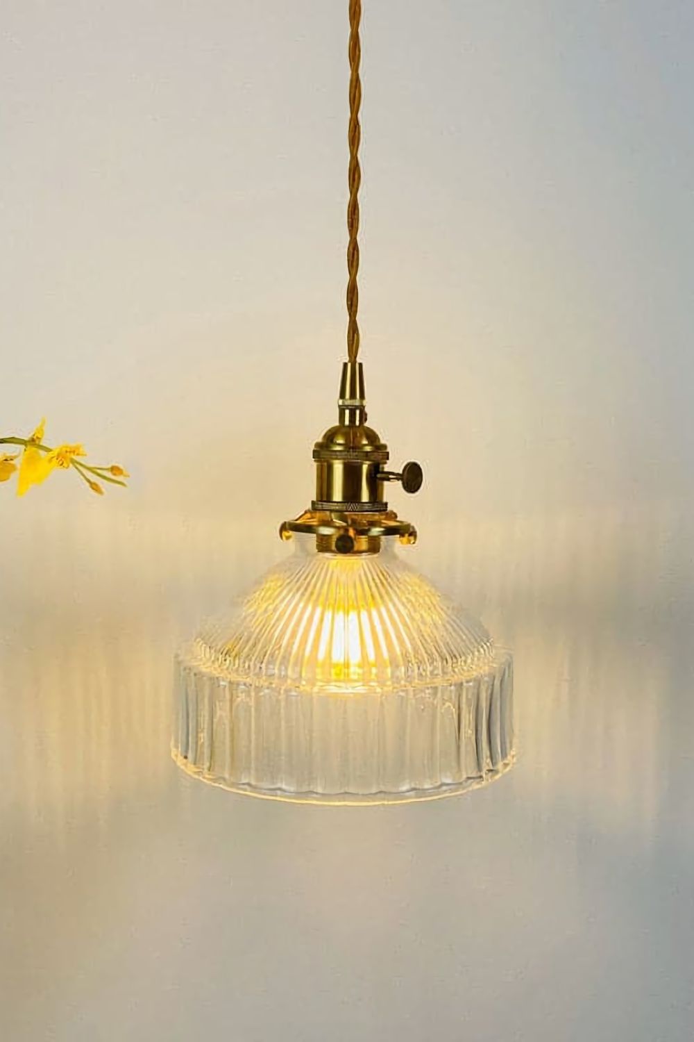 Vintage Glass Pendant Light - everlamps